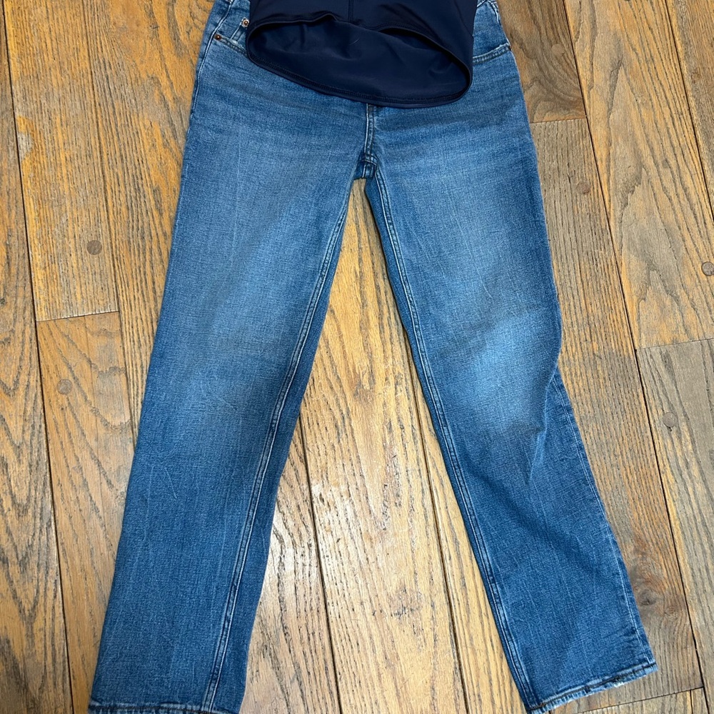 Abercrombie & Fitch Maternity 90s Straight Leg Jeans